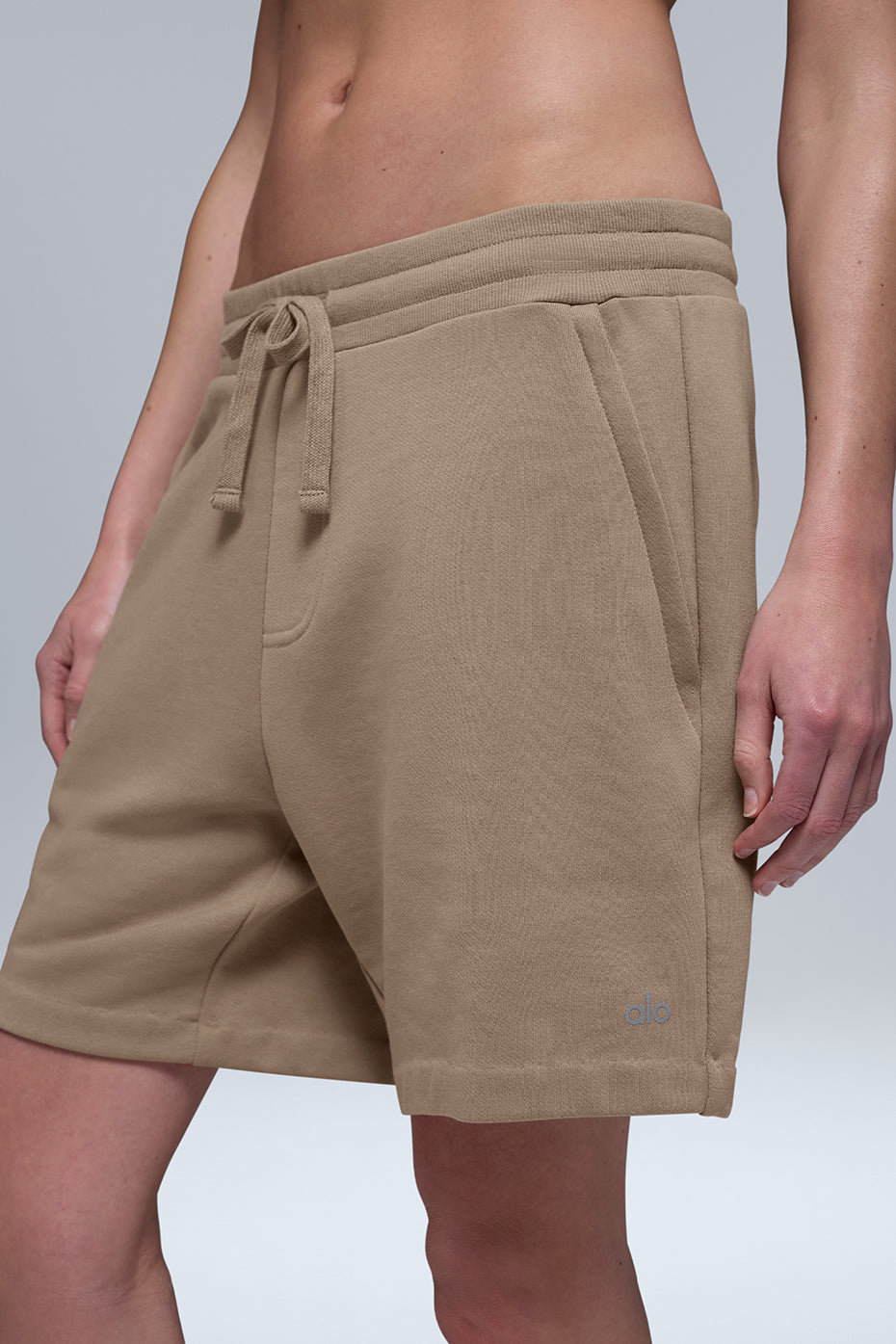 Alo Yoga Chill Short - Gravel - imagen 4