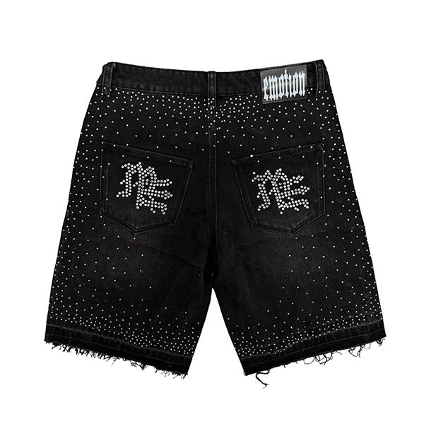 Mixed Emotion Denim Black Short