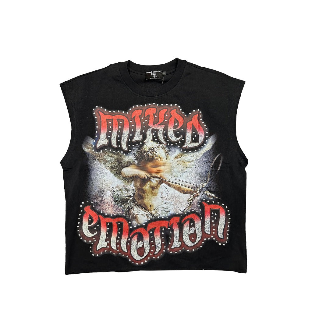 Mixed Emotional Angel Sleeveless Shirt