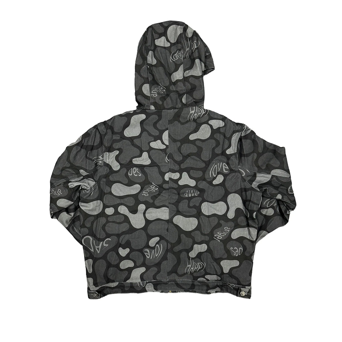 Mixed Emotional Carpenter Black Hoodie