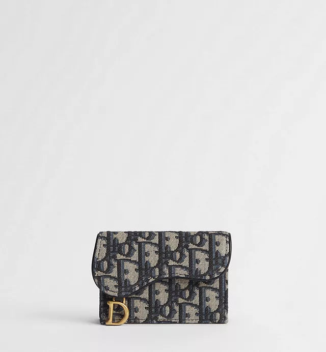 Dior Tarjetero Saddle Bloom