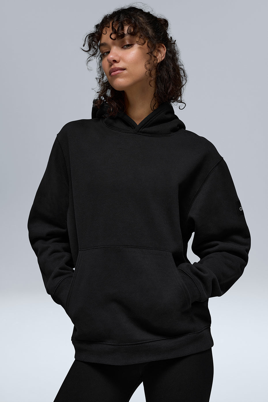 Alo Yoga Renown Heavy Weight Hoodie - Black - imagen 1