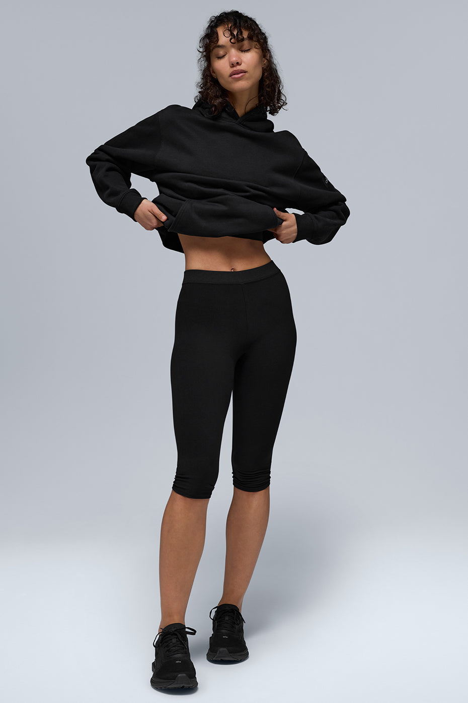 Alo Yoga Renown Heavy Weight Hoodie - Black - imagen 4