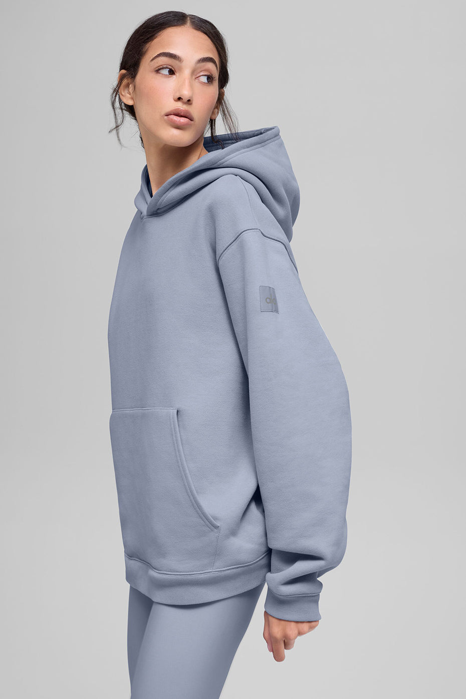 Alo Yoga Renown Heavy Weight Hoodie - Winter Frost - imagen 3