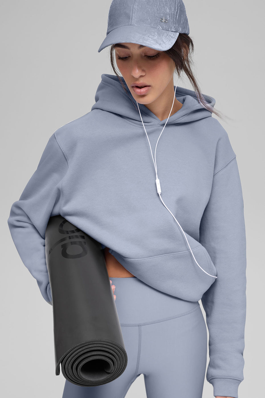 Alo Yoga Renown Heavy Weight Hoodie - Winter Frost - imagen 4