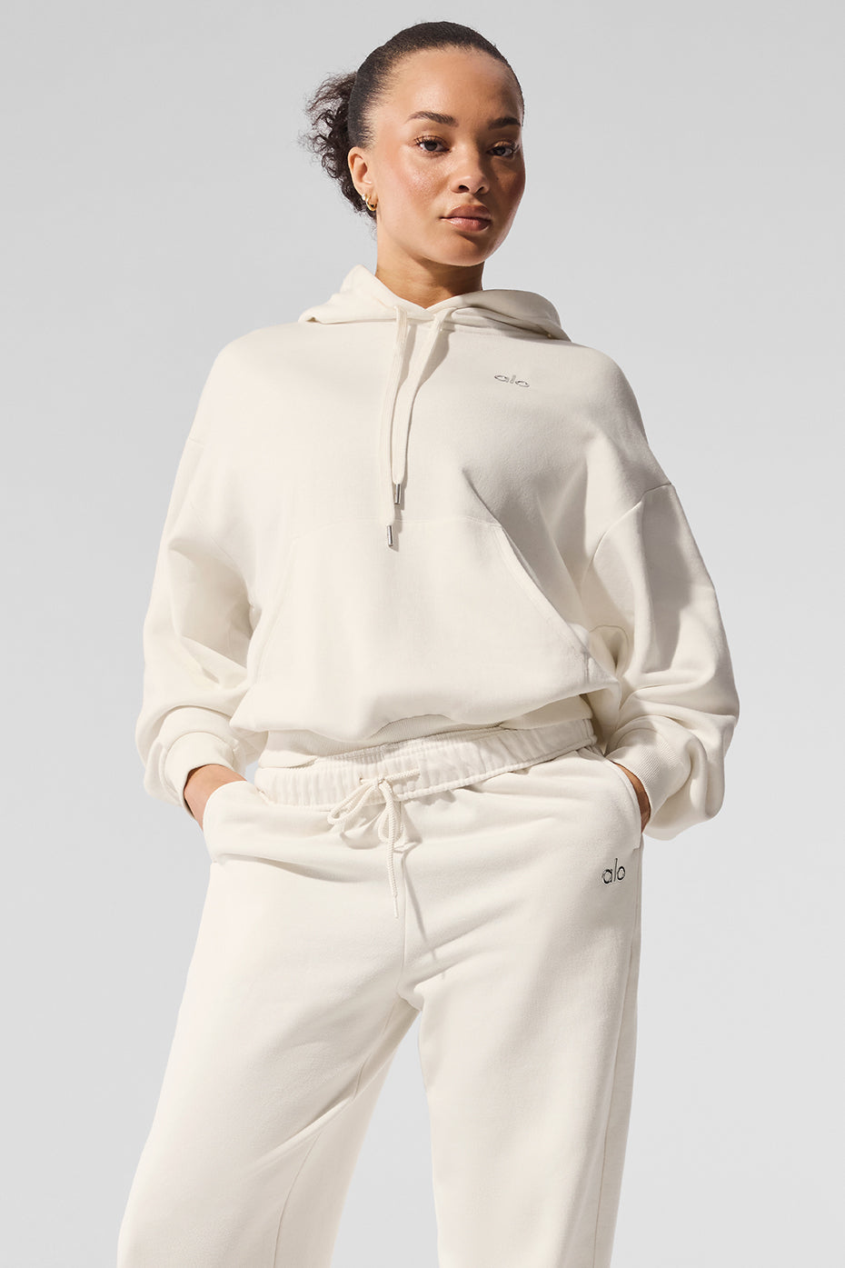 Alo Yoga Accolade Hoodie - Ivory - imagen 1