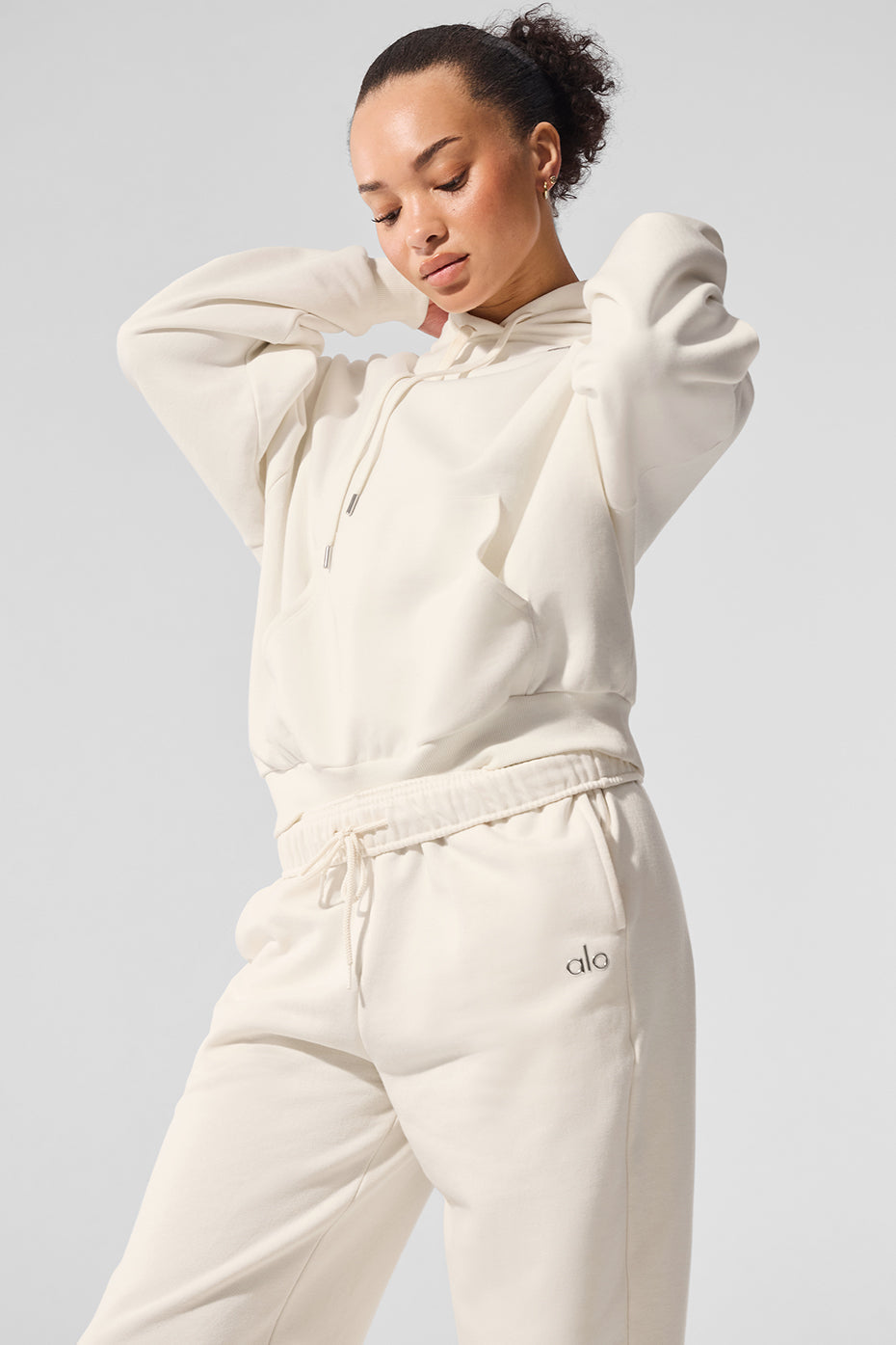 Alo Yoga Accolade Hoodie - Ivory - imagen 3