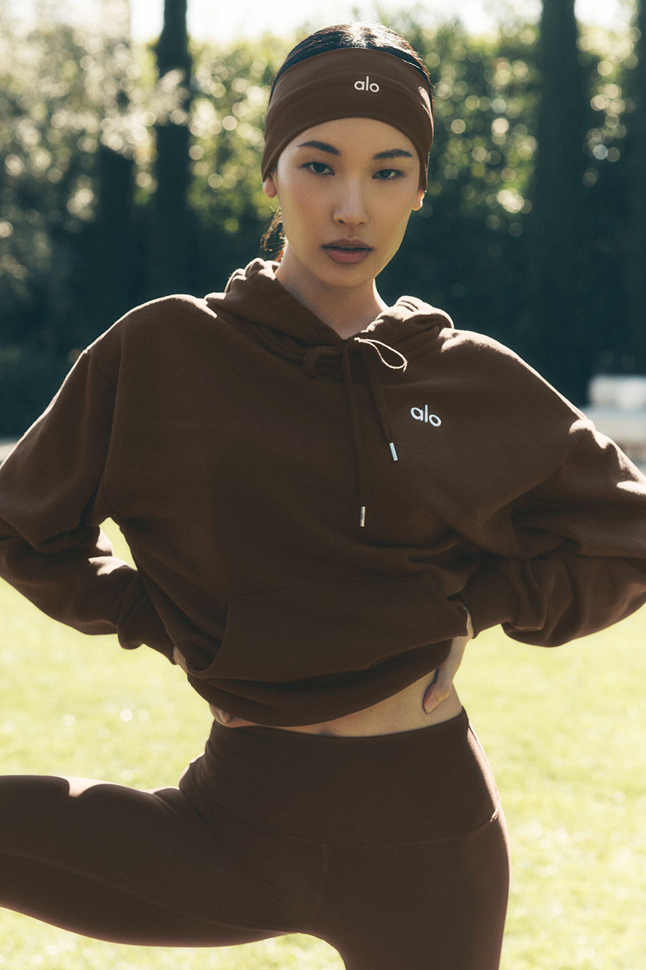 Alo Yoga Accolade Hoodie - Espresso - imagen 1