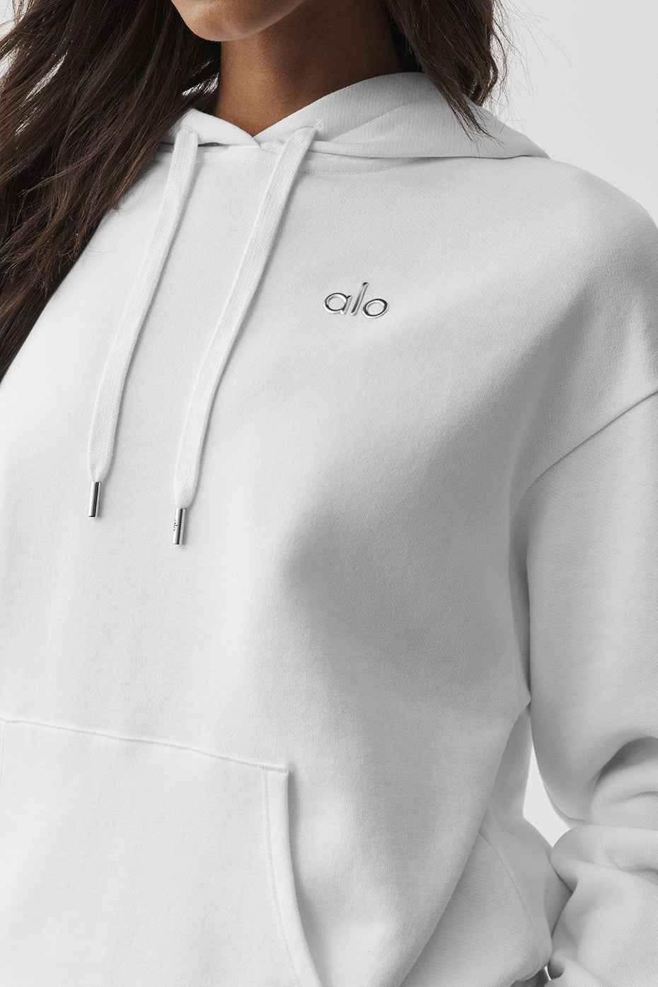 Alo Yoga Accolade Hoodie - White - imagen 3
