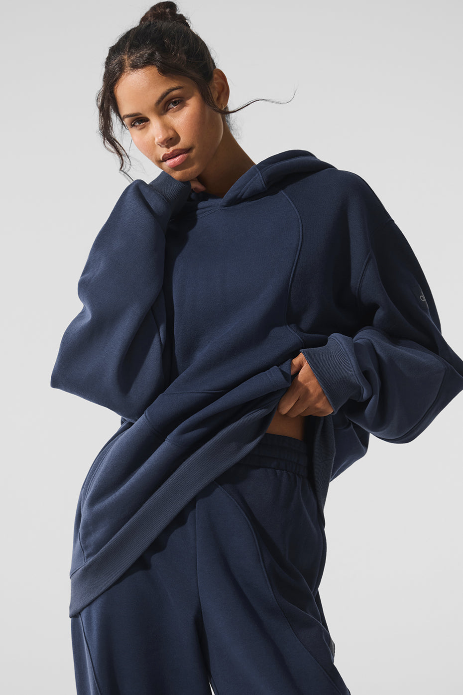 Alo Yoga Make Waves Hoodie - Navy Tonal - imagen 1