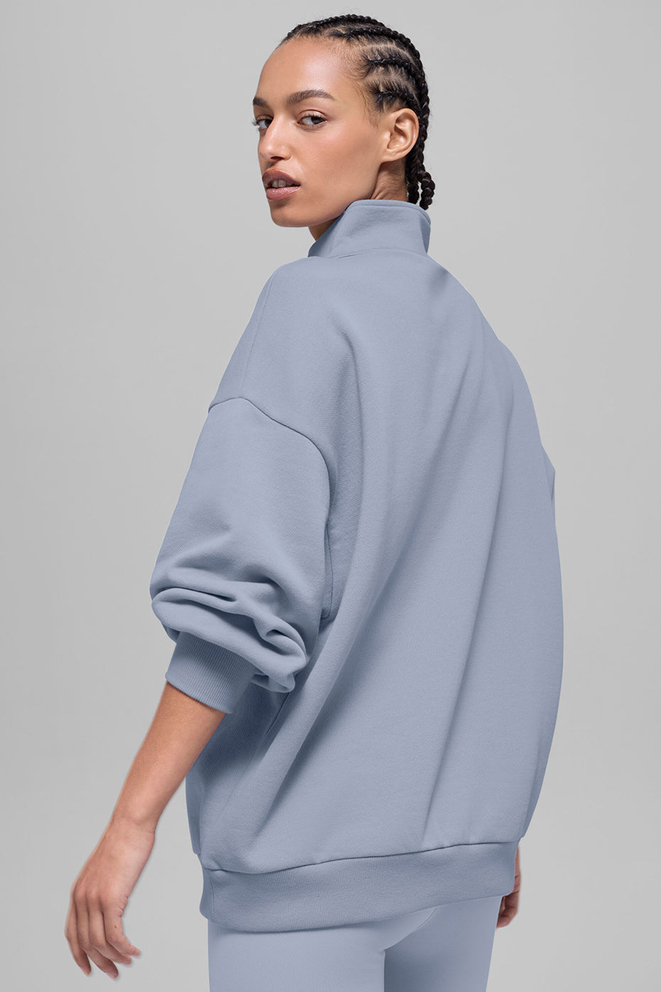 Alo Yoga Accolade 1/4 Zip Pullover - Winter Frost - imagen 2