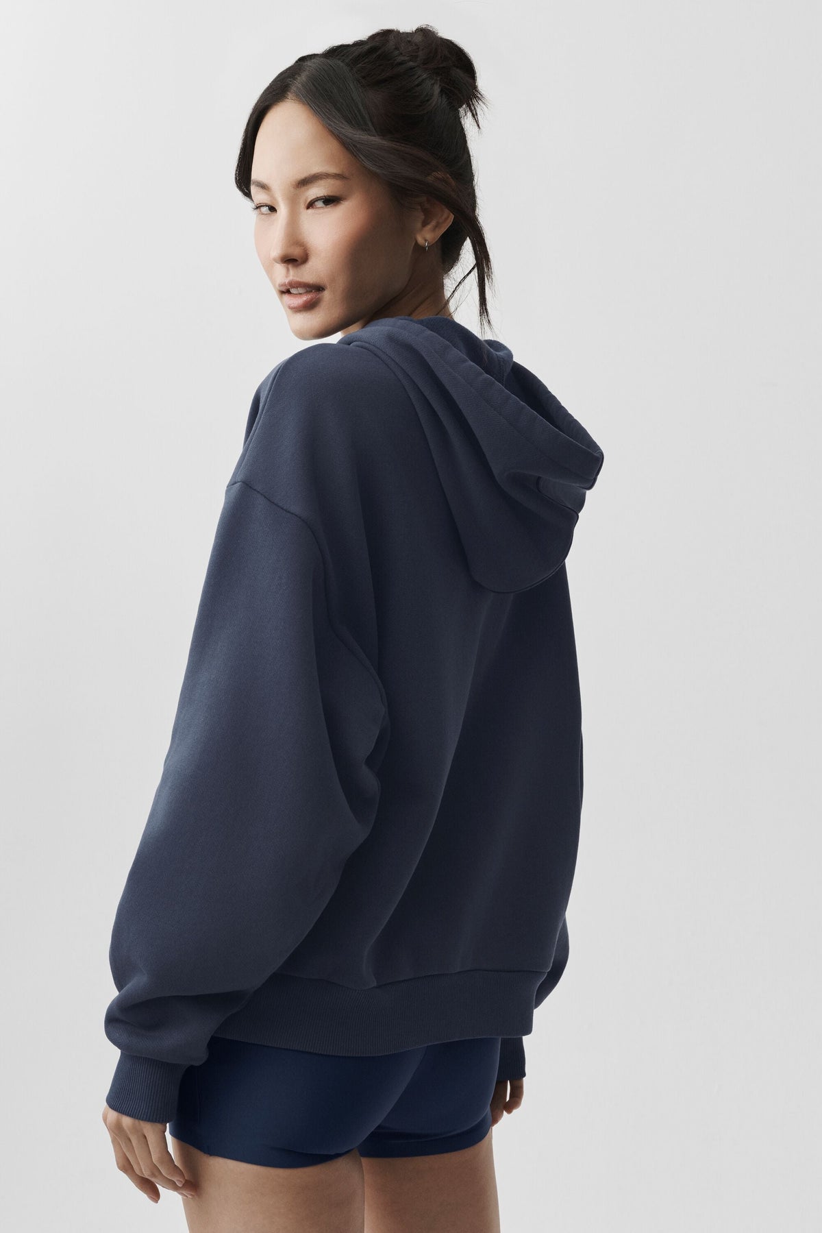 Alo Yoga Accolade Full Zip Hoodie - Navy - imagen 2