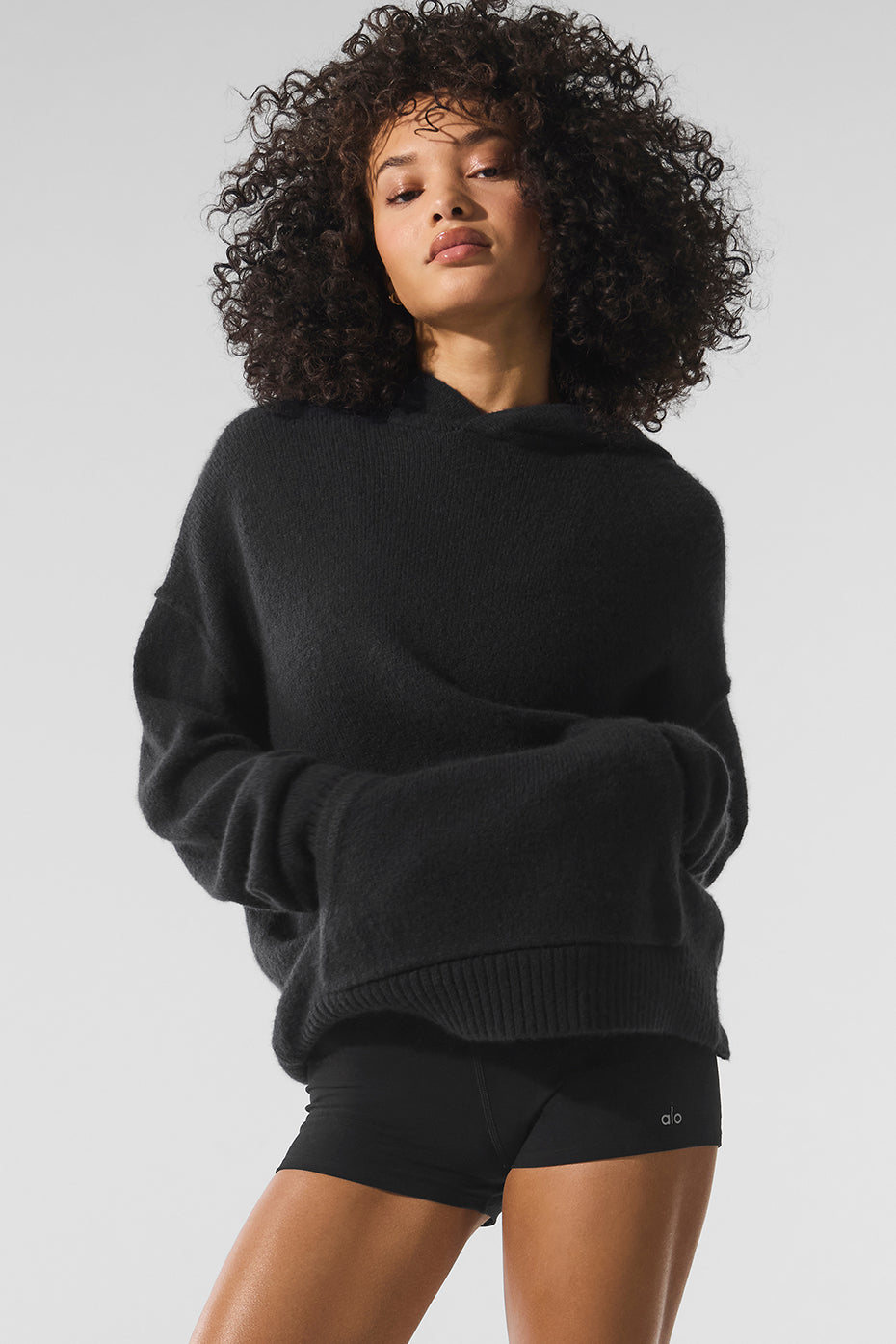 Alo Yoga Wool Cashmere New Class Hoodie - Black - imagen 1