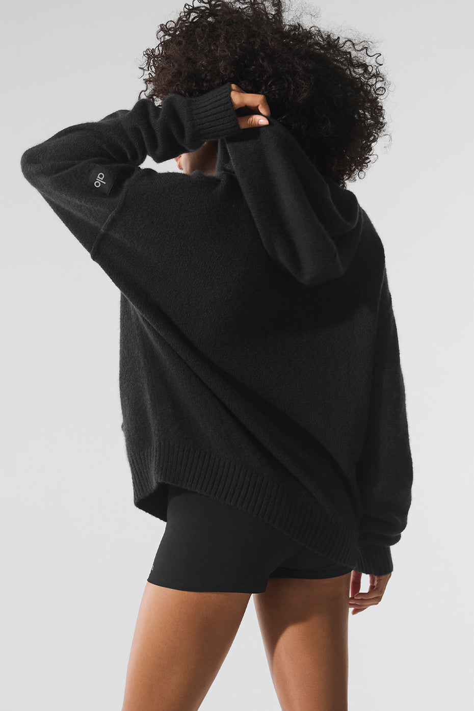 Alo Yoga Wool Cashmere New Class Hoodie - Black - imagen 3