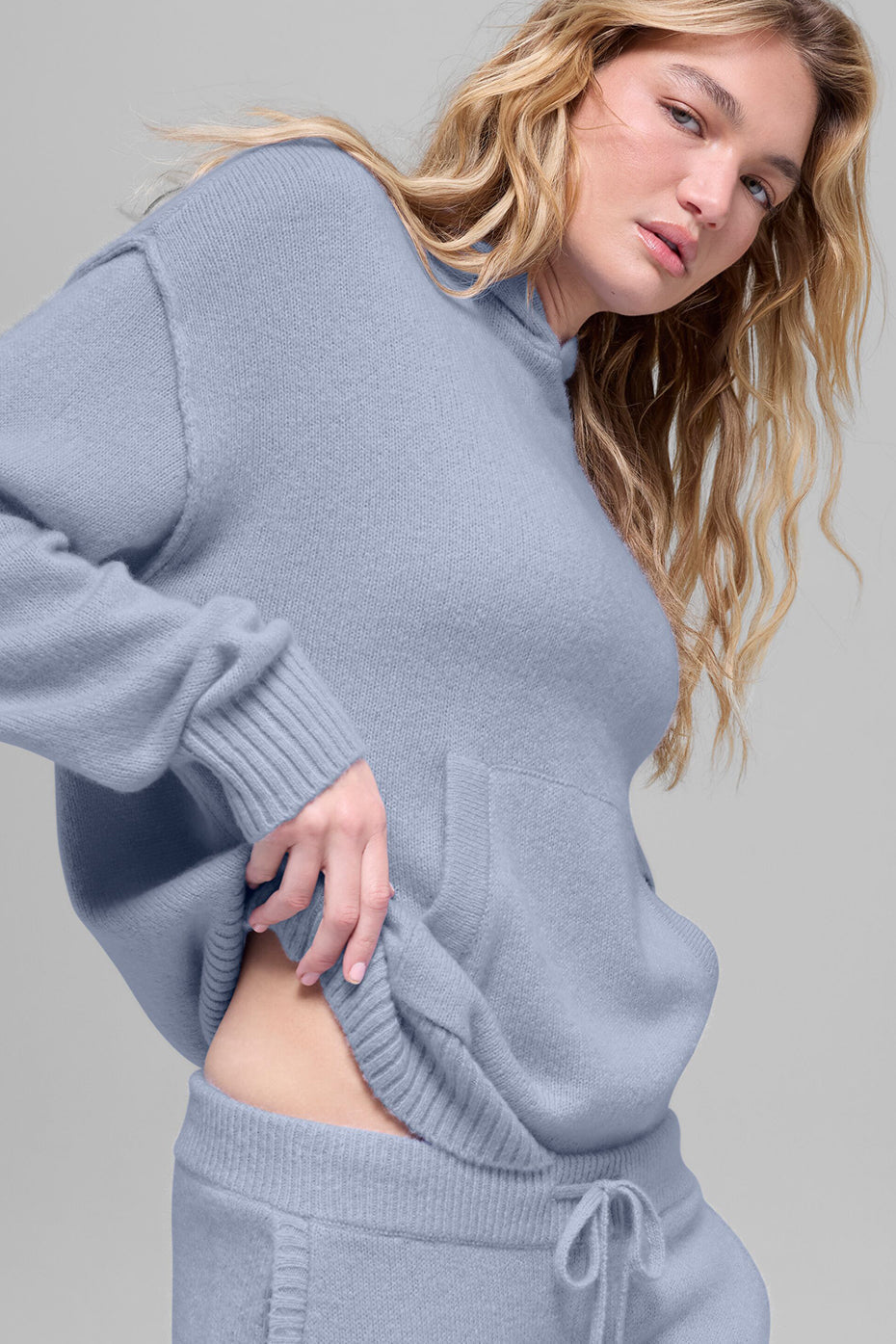 Alo Yoga Wool Cashmere New Class Hoodie - Winter Frost - imagen 3