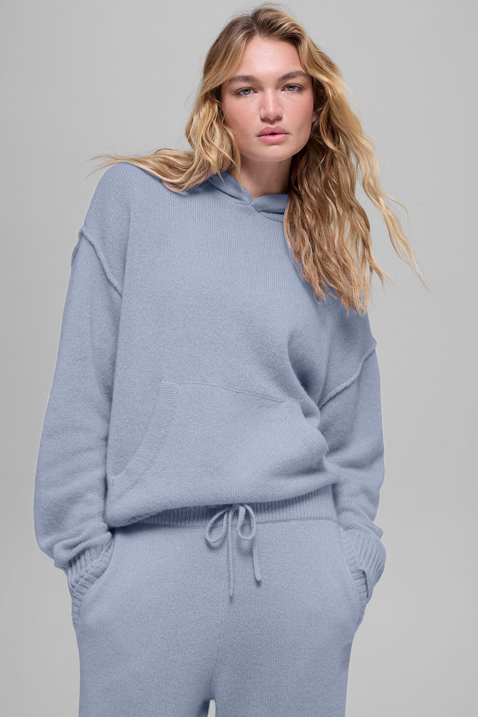 Alo Yoga Wool Cashmere New Class Hoodie - Winter Frost - imagen 1