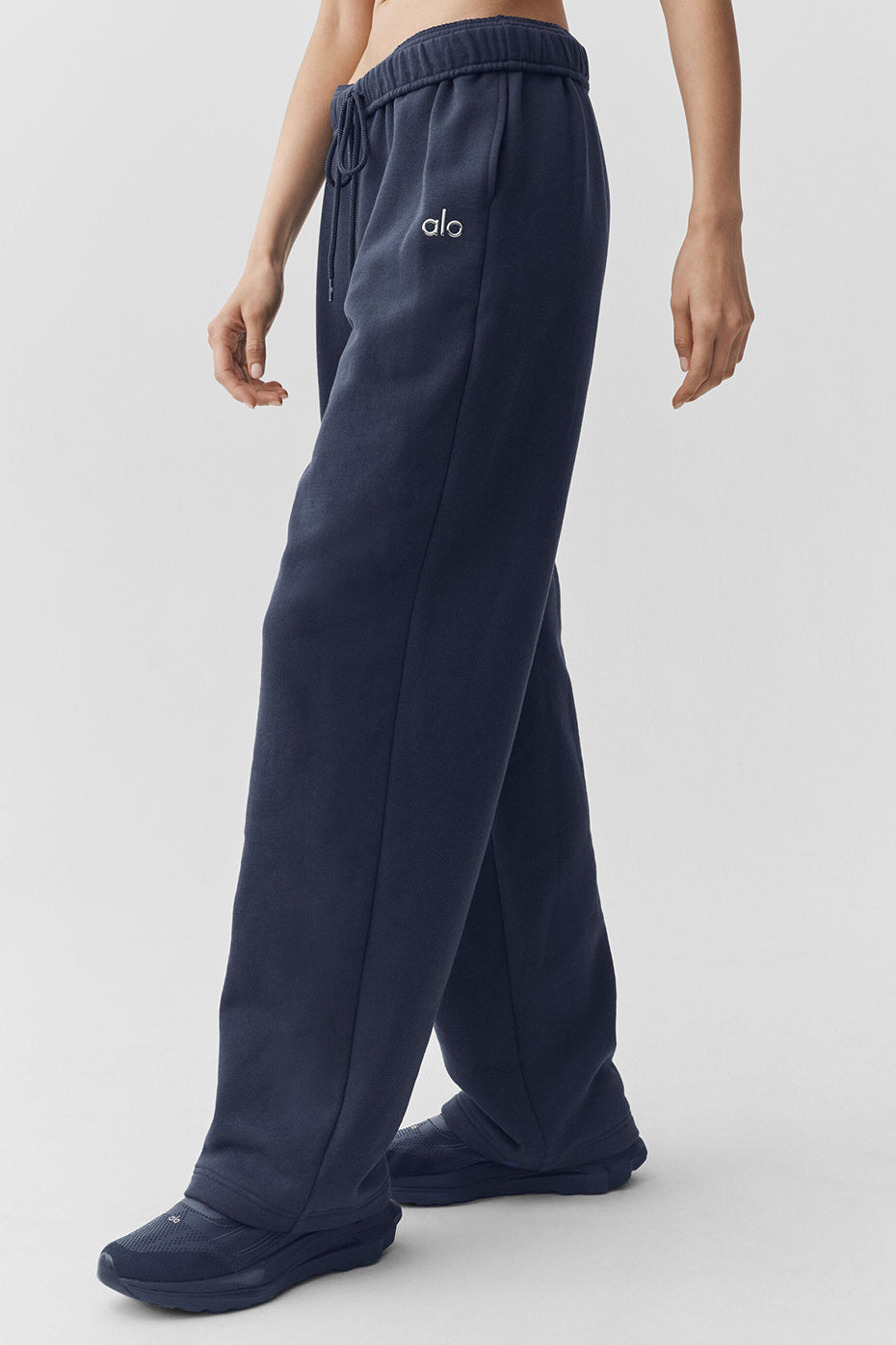 Alo Yoga Accolade Straight Leg Sweatpant - Navy - imagen 2