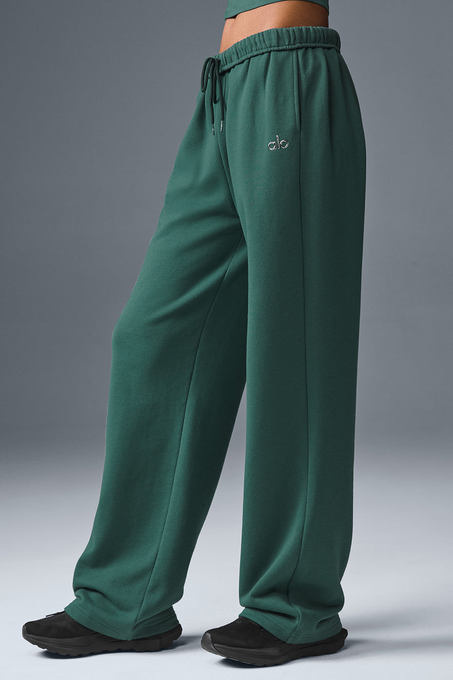 Alo Yoga Accolade Straight Leg Sweatpant - Winter Ivy - imagen 3