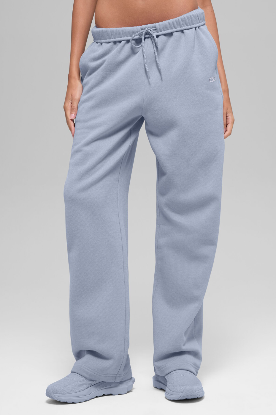 Alo Yoga Accolade Straight Leg Sweatpant - Winter Frost - imagen 1