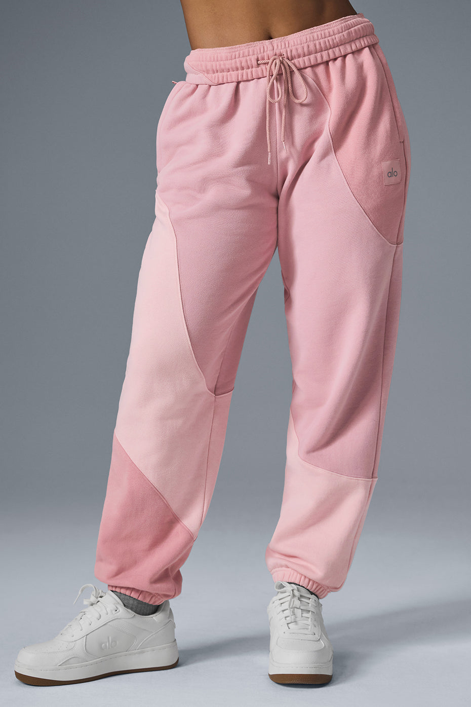 Alo Yoga Make Waves Sweatpant - Sunset Pink Tonal - imagen 1