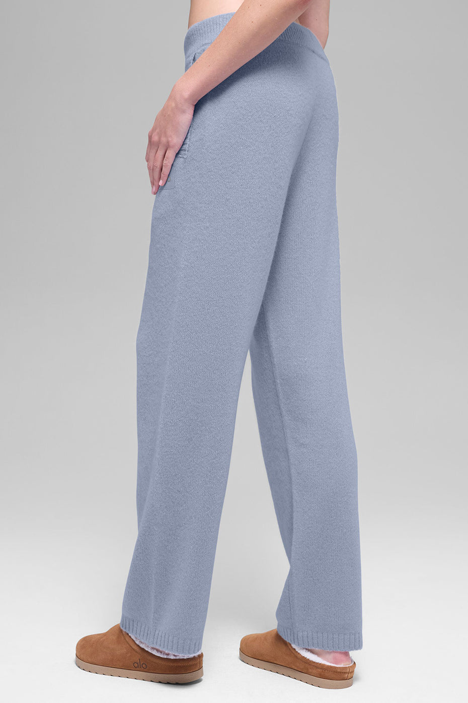 Alo Yoga Wool Cashmere New Class Sweatpant - Winter Frost - imagen 2