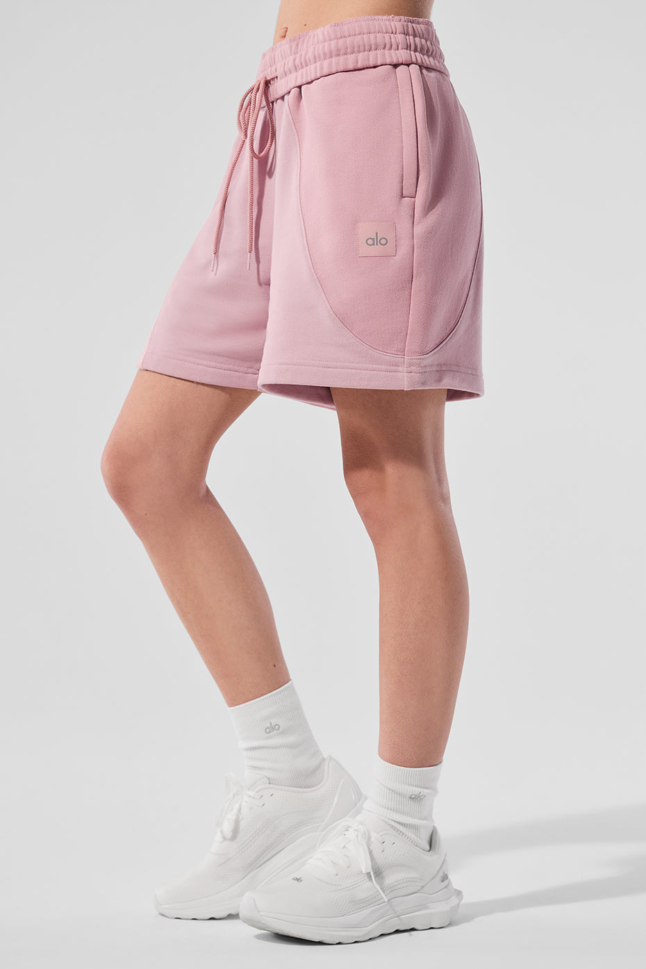 Alo Yoga 7" Make Waves Short - Sunset Pink Tonal - imagen 3