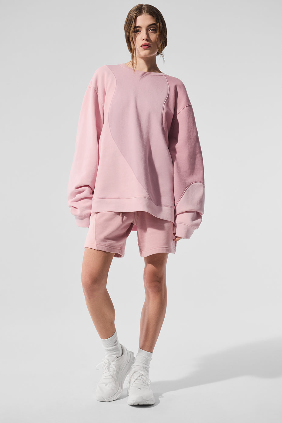 Alo Yoga 7" Make Waves Short - Sunset Pink Tonal - imagen 4