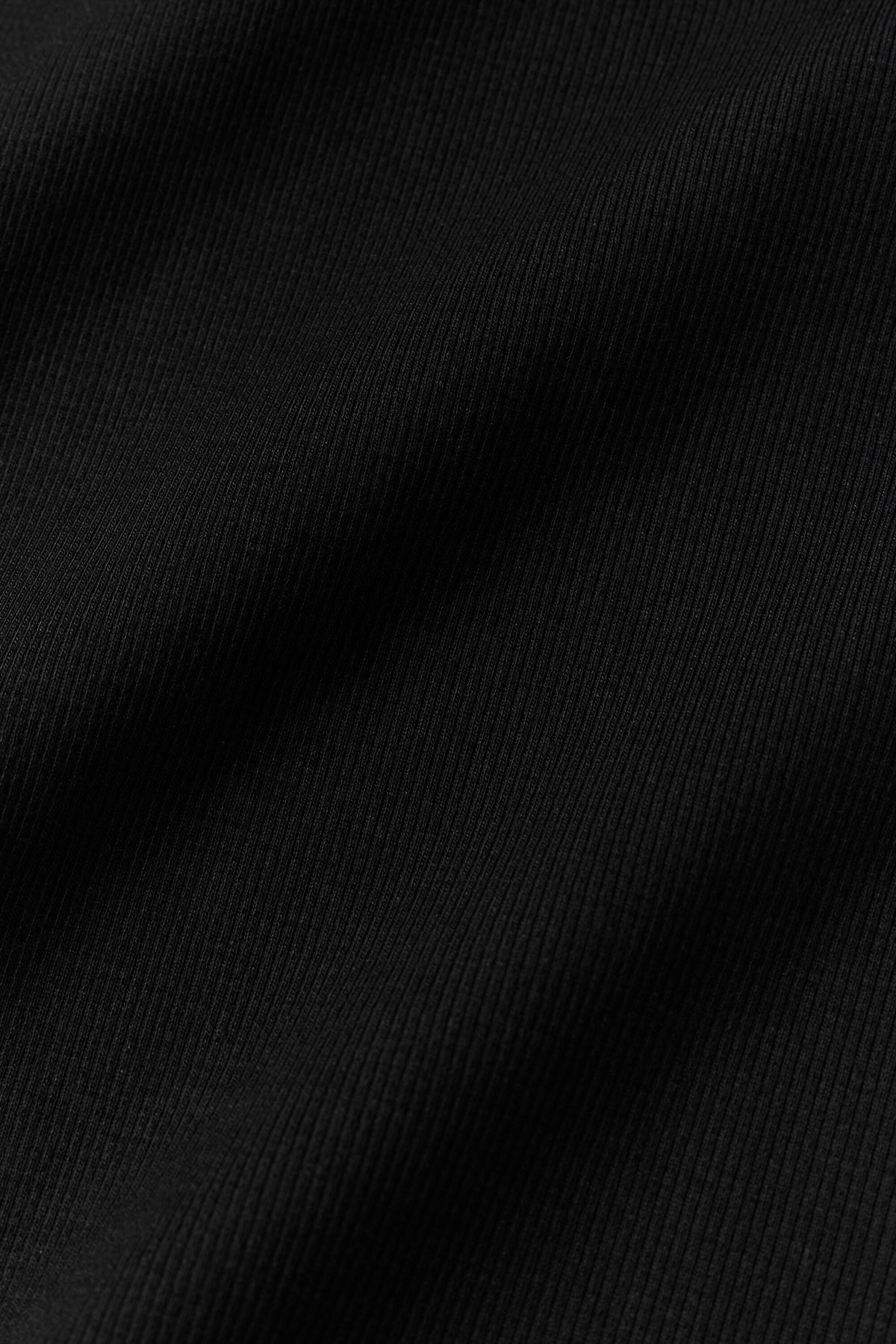 Alo Yoga Seamless Modal Ribbed Cropped Short Sleeve - Black - imagen 5