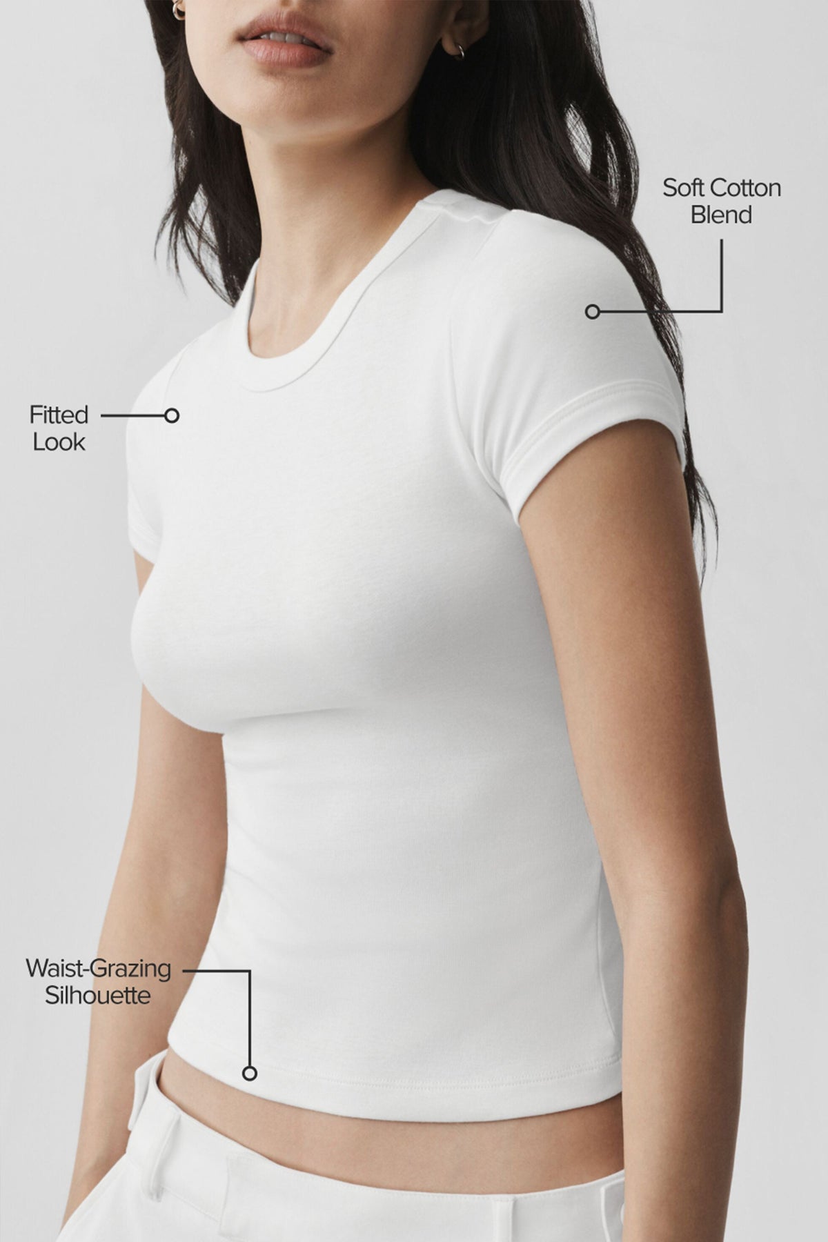 Alo Yoga Timeless Tee - White - imagen 2