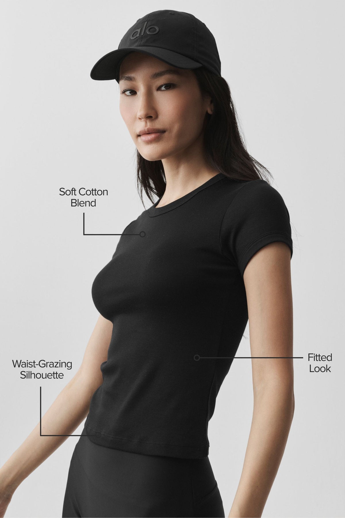 Alo Yoga Timeless Tee - Black - imagen 2