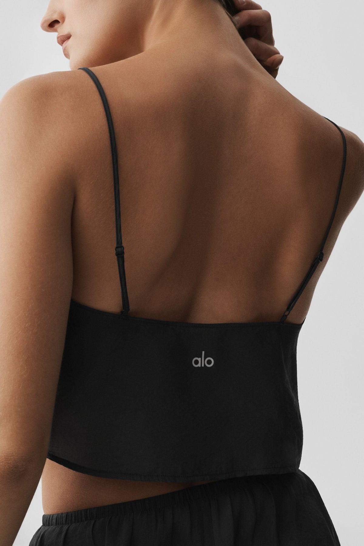 Alo Yoga Semi-Sheer Golden Hour Tank - Black - imagen 3