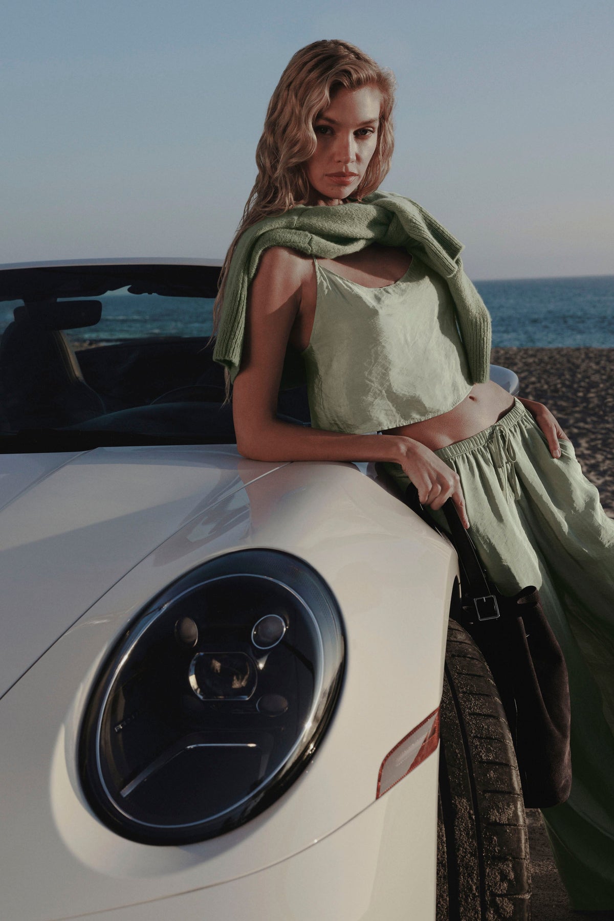 Alo Yoga Semi-Sheer Golden Hour Tank - Dune Grass - imagen 1