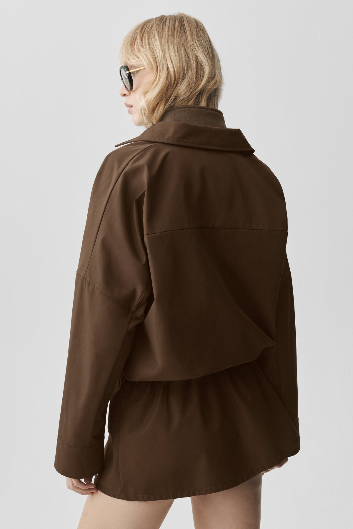 Alo Yoga Best Bet Full Zip Jacket - Espresso - imagen 3