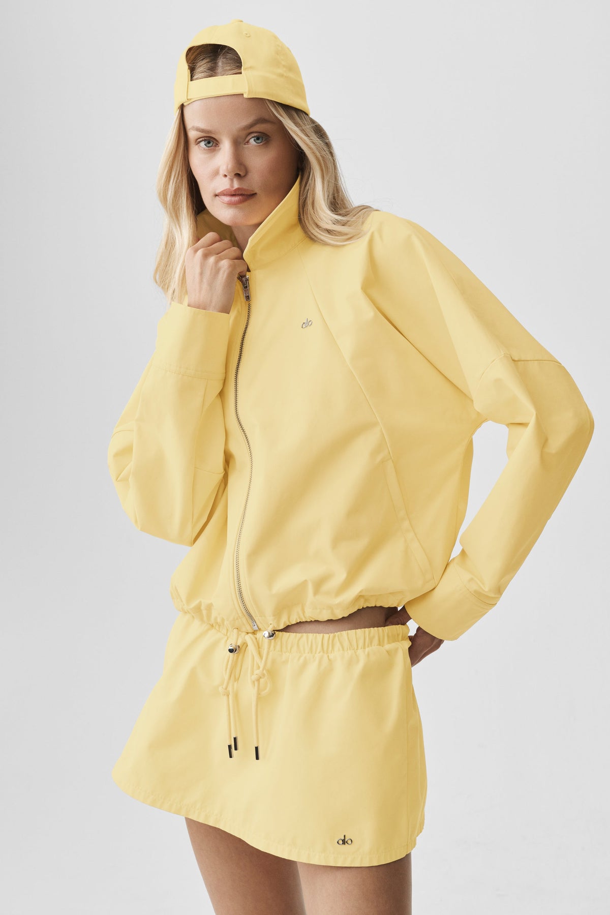 Alo Yoga Best Bet Full Zip Jacket - Warm Butter - imagen 3