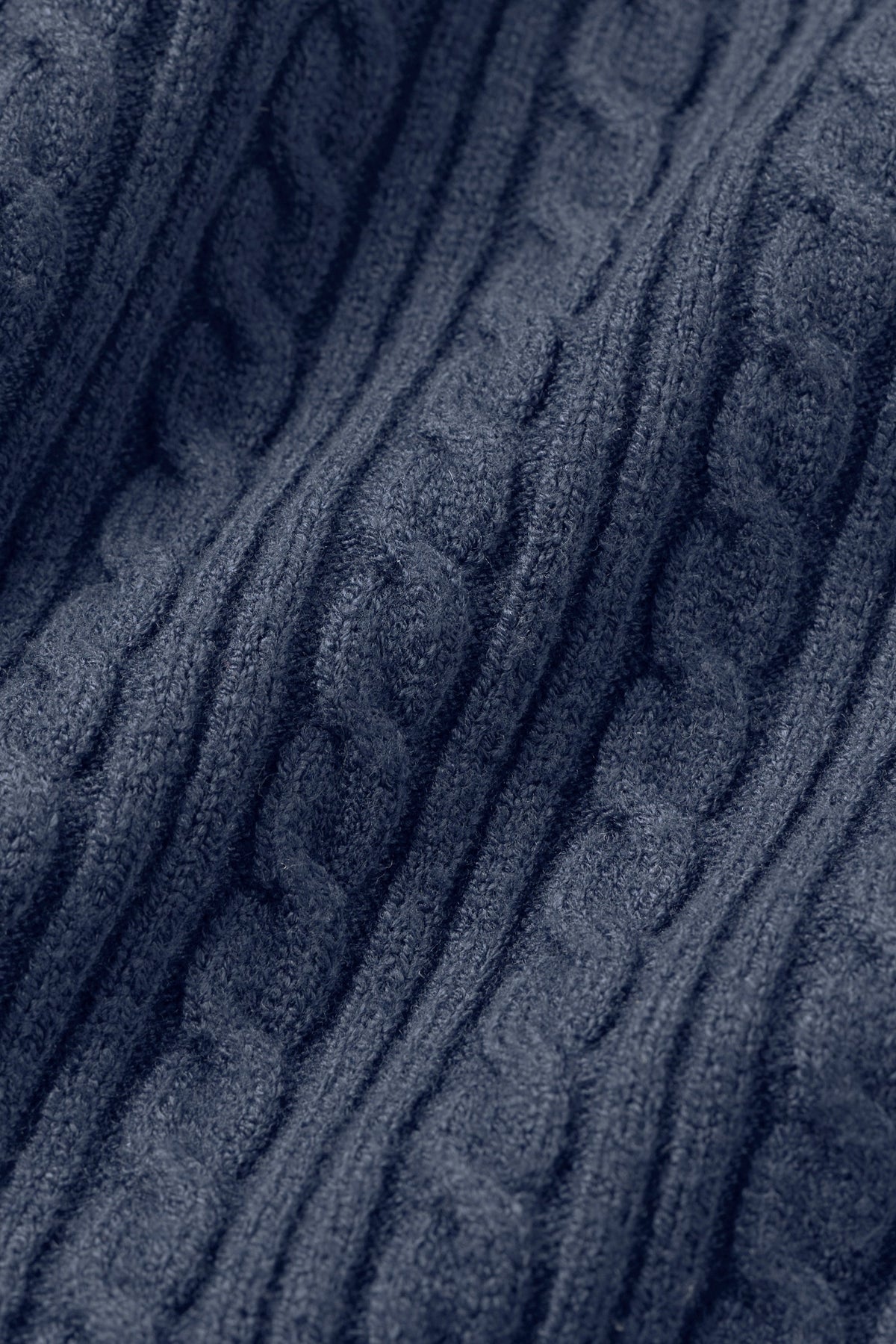 Alo Yoga Mini Cable Sweater Cardigan - Navy - imagen 5