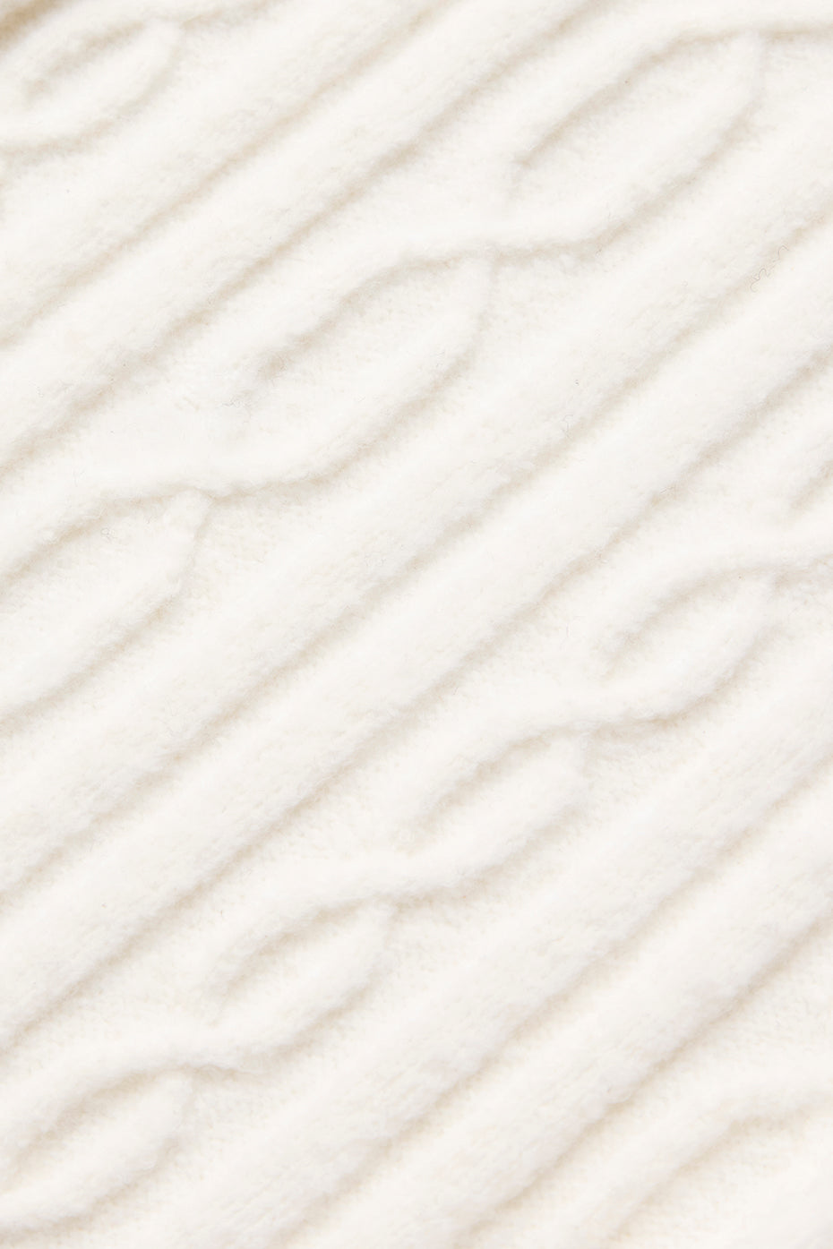 Alo Yoga Cable Knit Winter Bliss Cardigan - Ivory - imagen 5