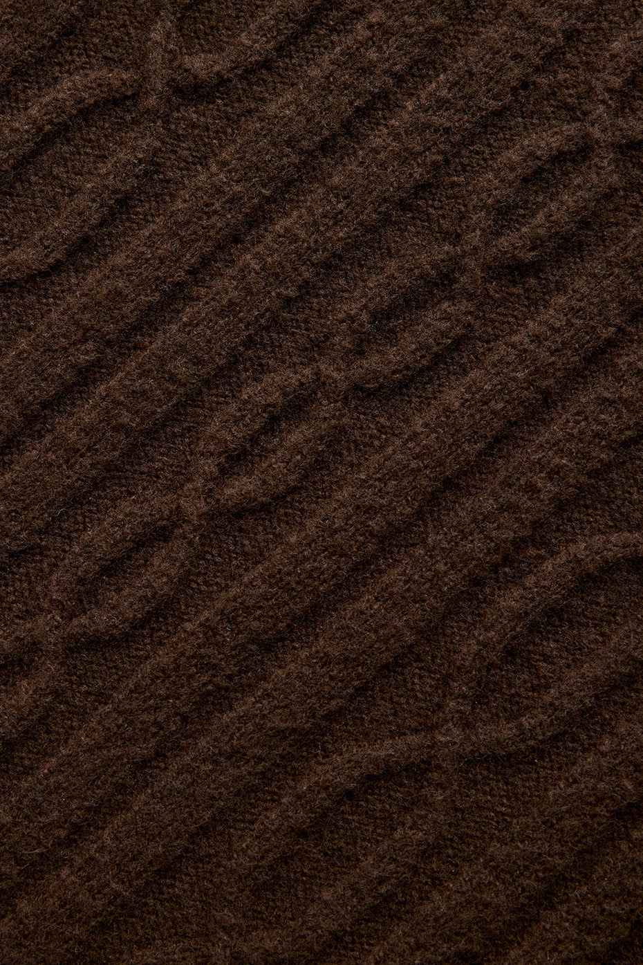 Alo Yoga Cable Knit Cropped Winter Bliss Turtleneck Long Sleeve - Espresso - imagen 6