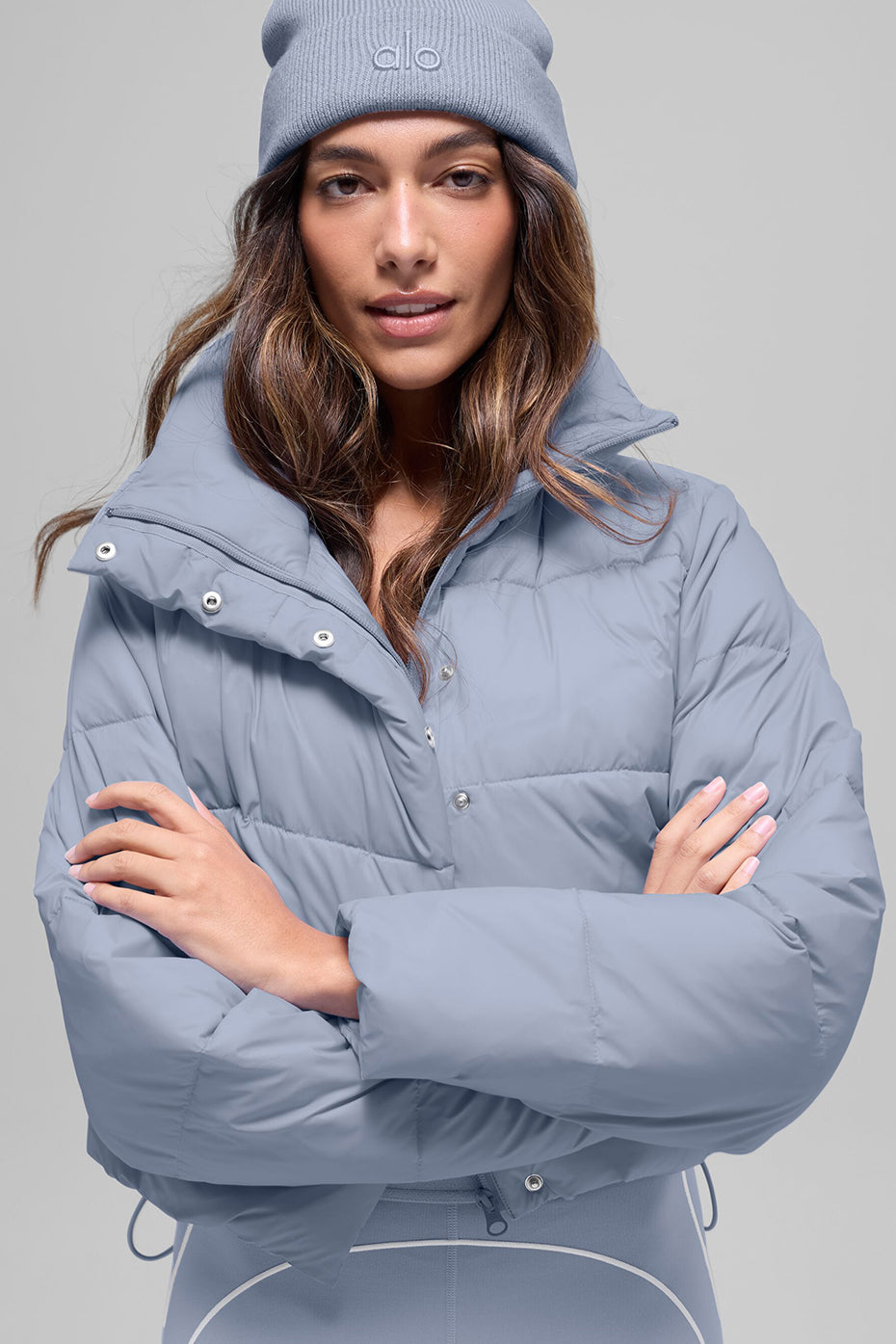 Alo Yoga Gold Rush Puffer - Winter Frost - imagen 1