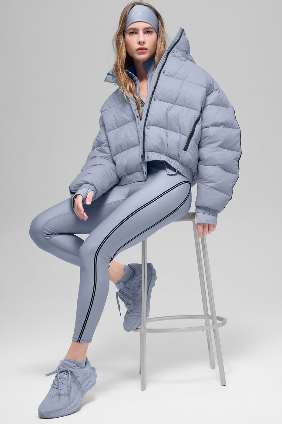 Alo Yoga Aspen Love Puffer Jacket - Winter Frost - imagen 3