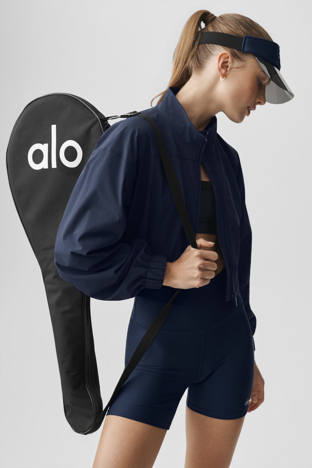 Alo Yoga Clubhouse Jacket - Navy - imagen 4
