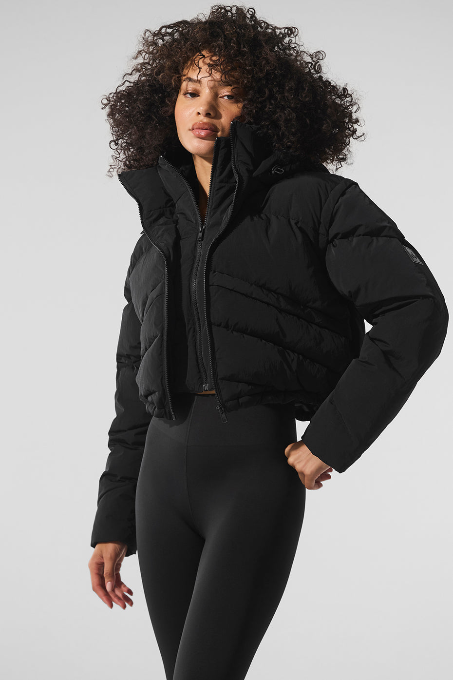 Alo Yoga Glacier Puffer - Black - imagen 1