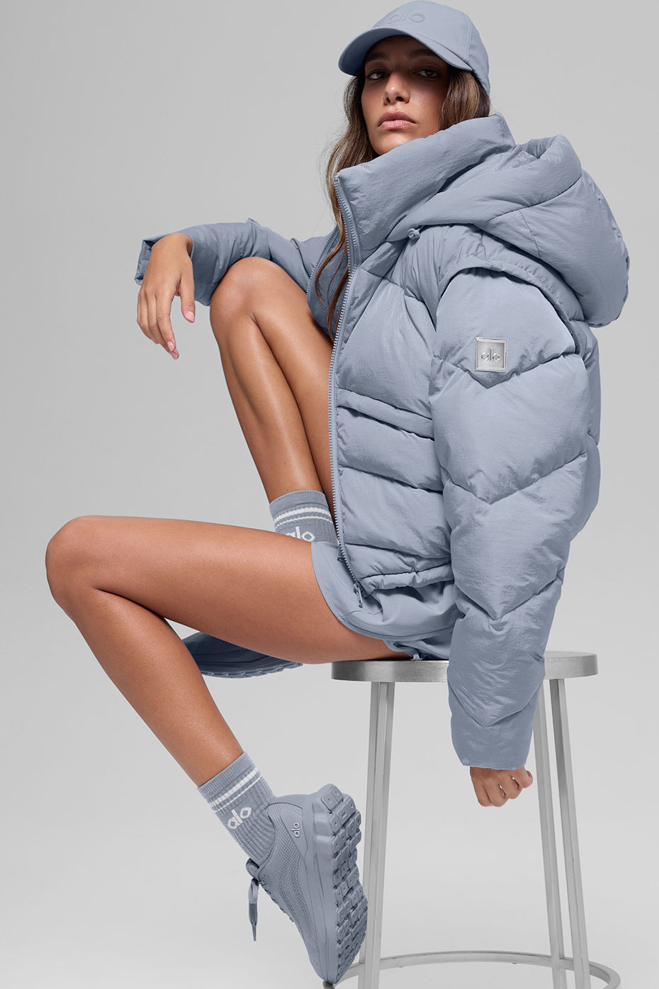 Alo Yoga Glacier Puffer - Winter Frost - imagen 3
