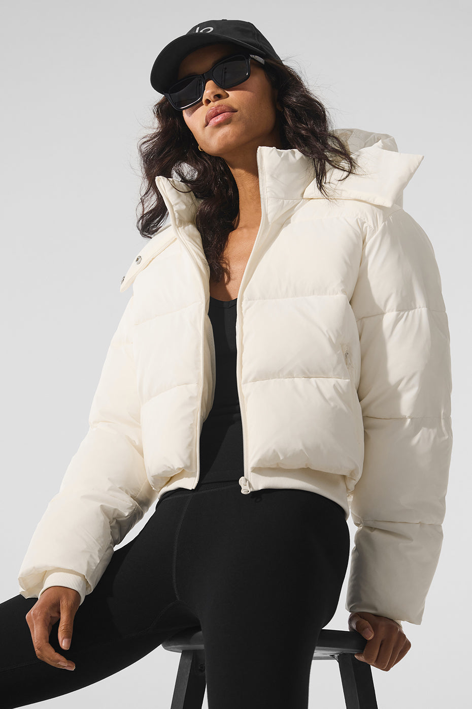 Alo Yoga Foxy Puffer Jacket - Ivory - imagen 1