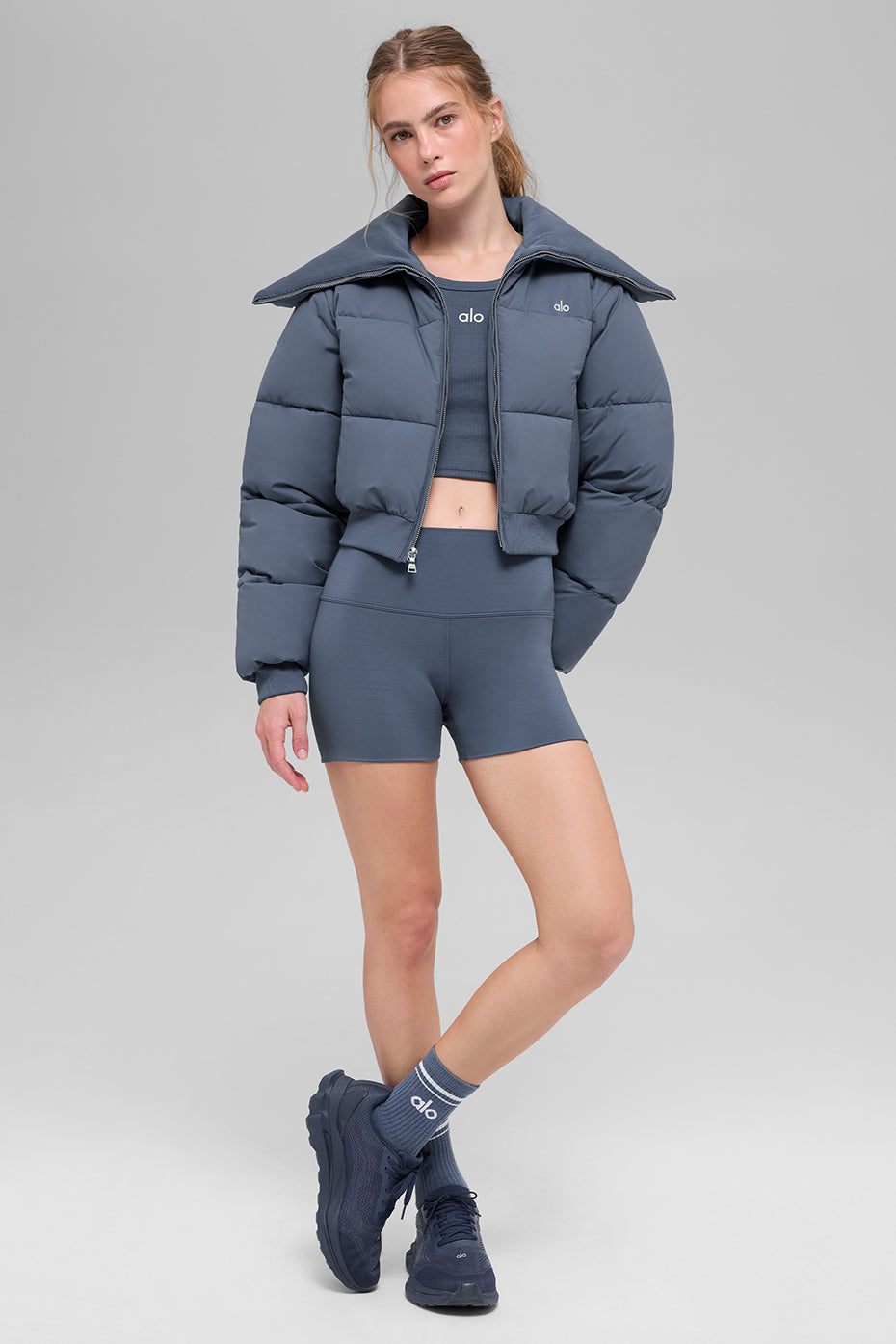 Alo Yoga Captivate Puffer - Bluestone - imagen 5