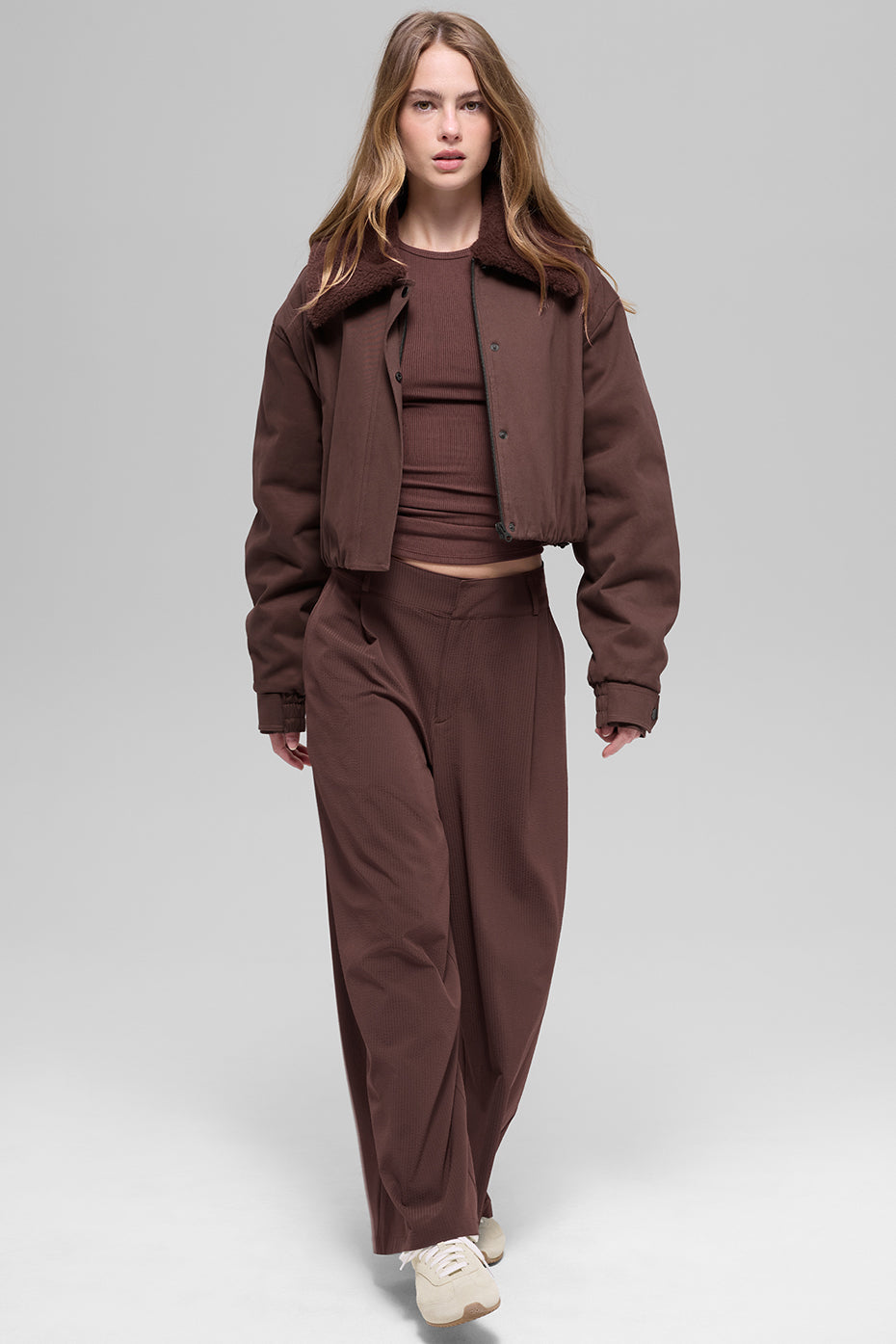 Alo Yoga Navigator Jacket - Brownstone - imagen 5