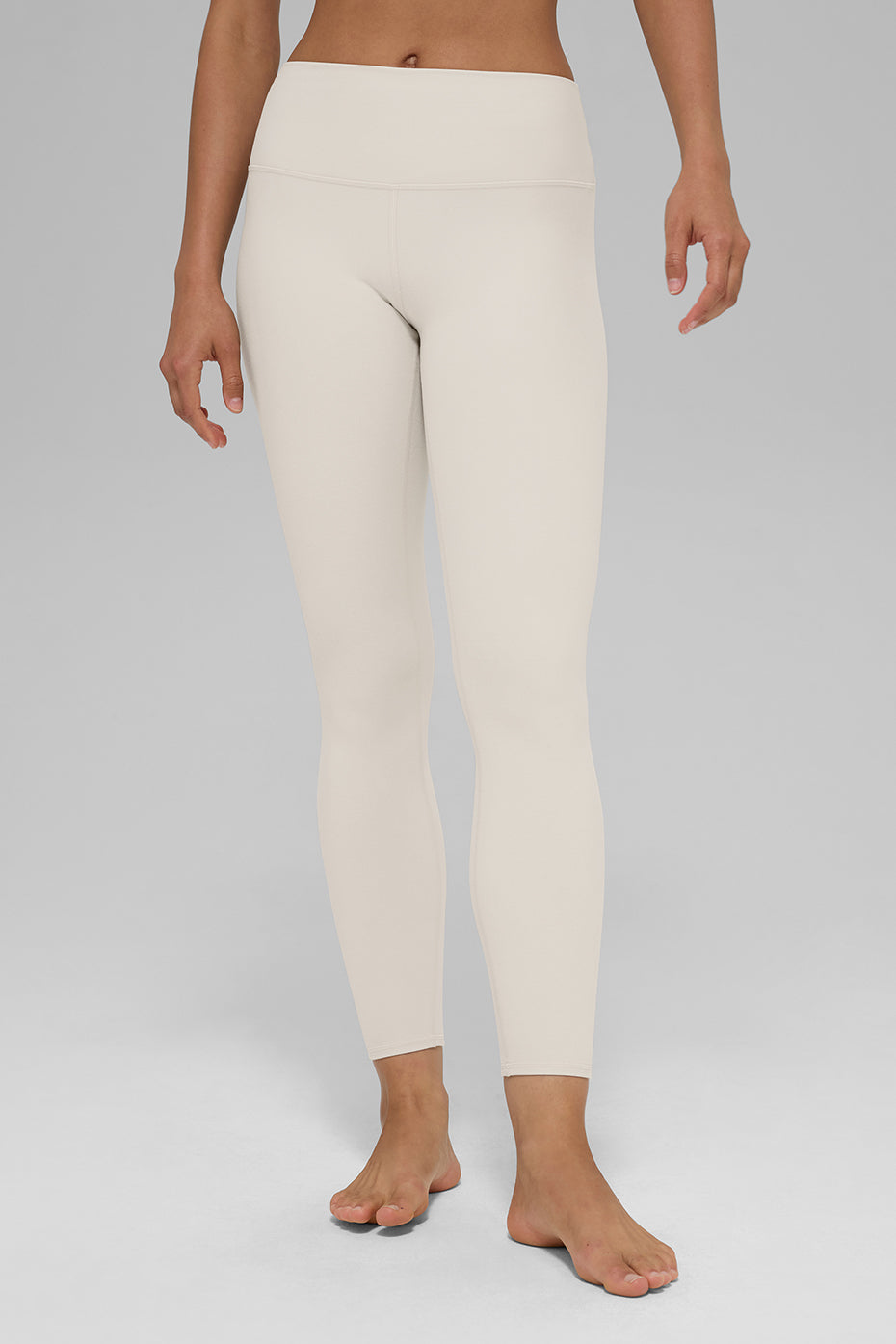 Alo Yoga Alosoft High-Waist 7/8 Highlight Legging - Bone - imagen 5