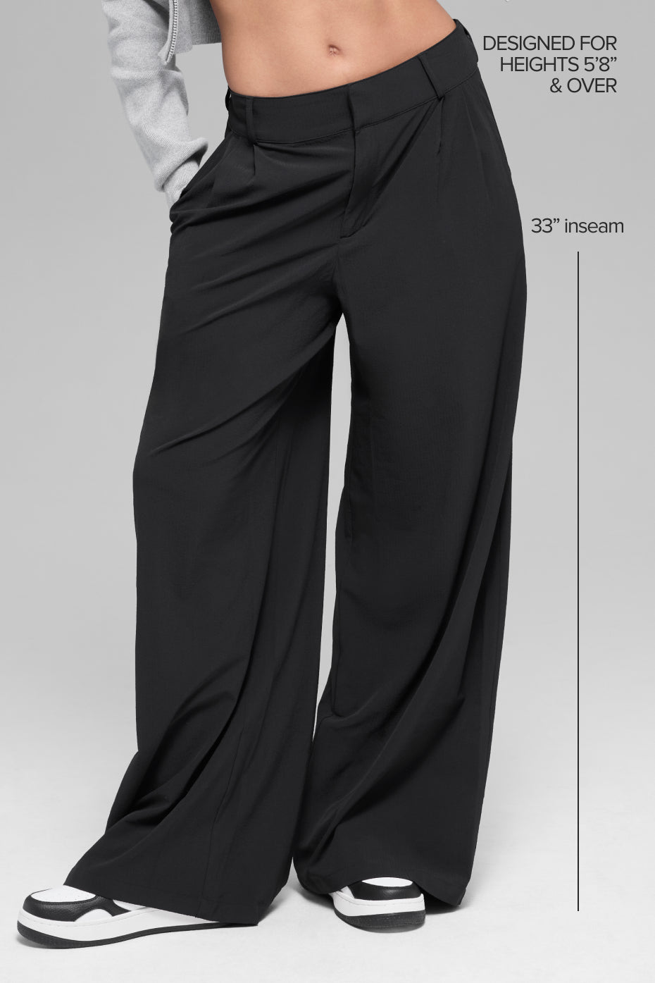 Alo Yoga High-Waist Dreamscape Trouser (Long) - Black - imagen 2