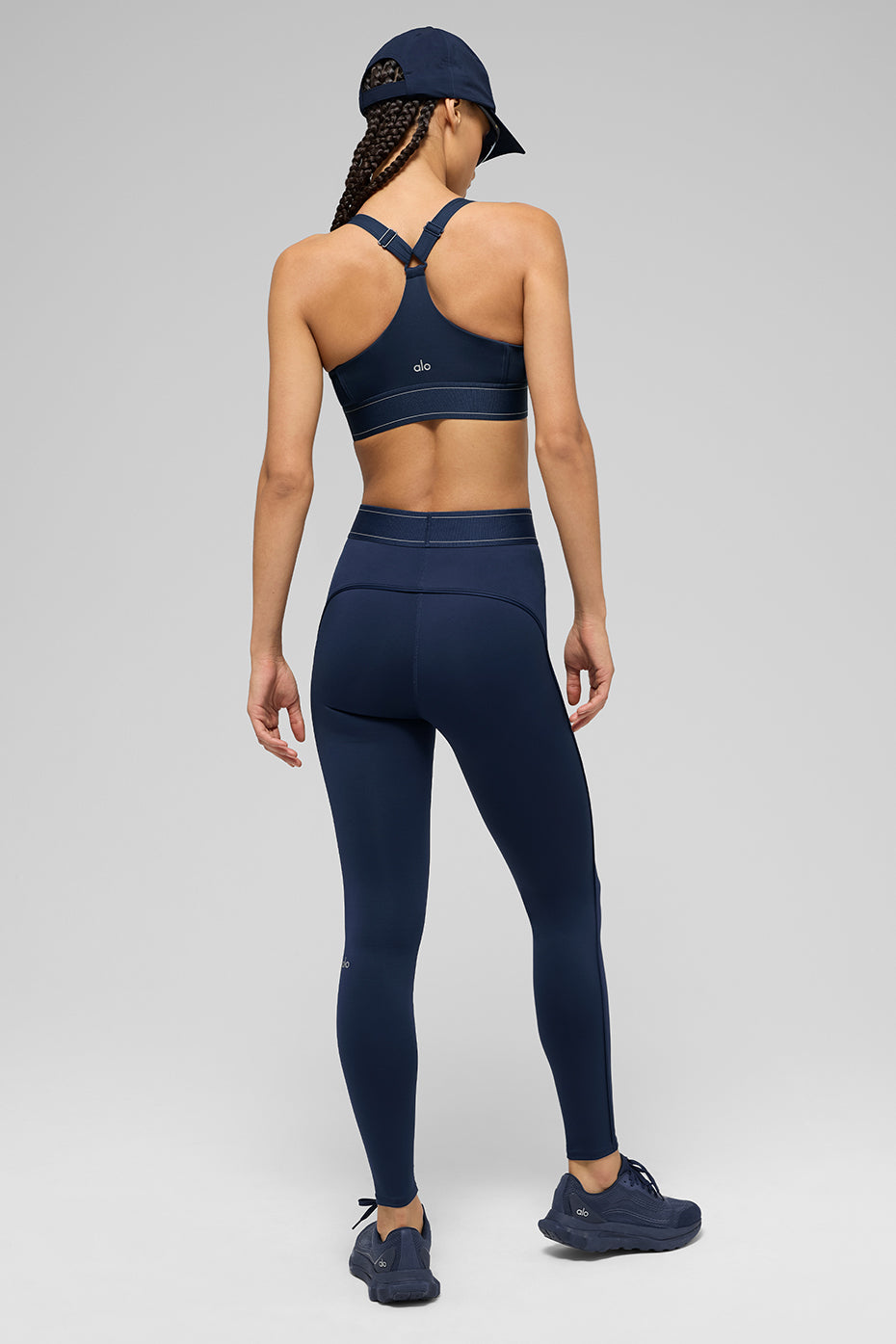 Alo Yoga Airlift High-Waist Suit Up Legging - Navy/Navy - imagen 3