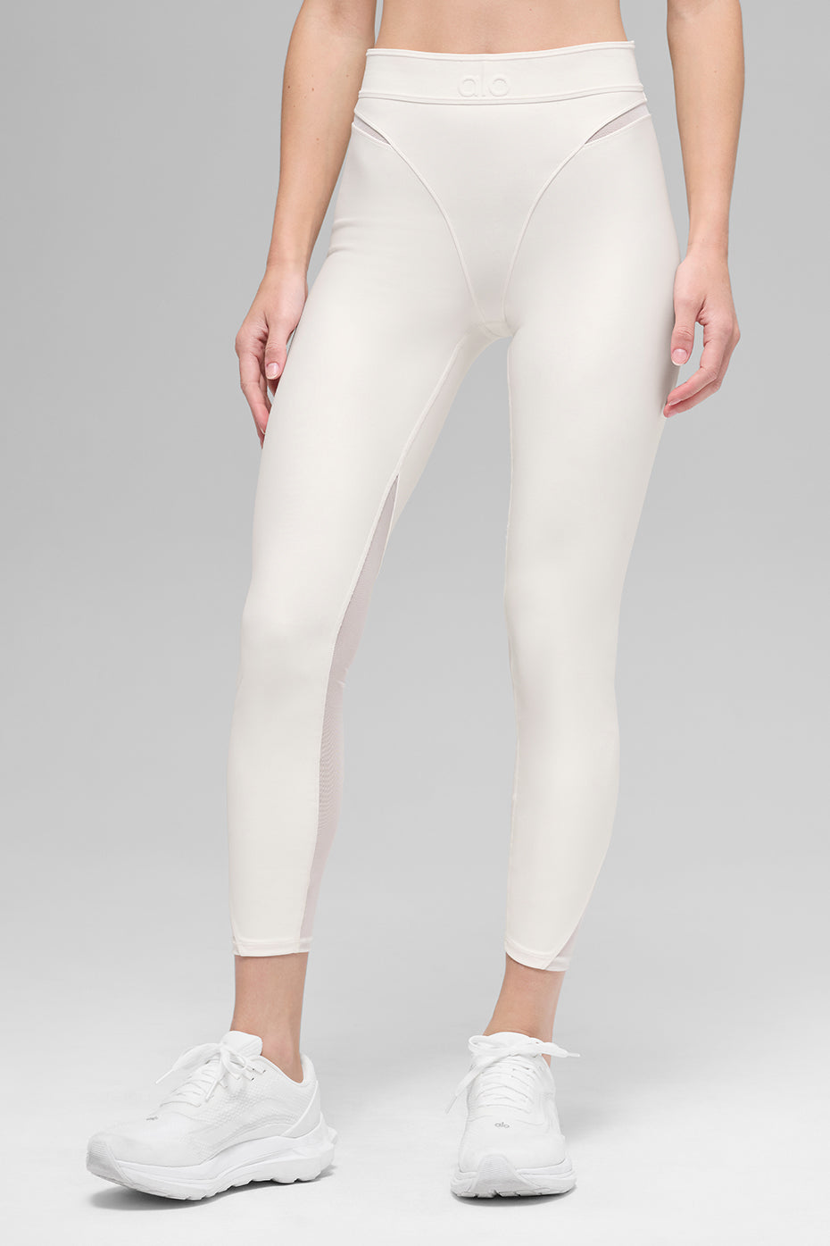 Alo Yoga Airlift High-Waist 7/8 Rebel Legging - Ivory - imagen 3