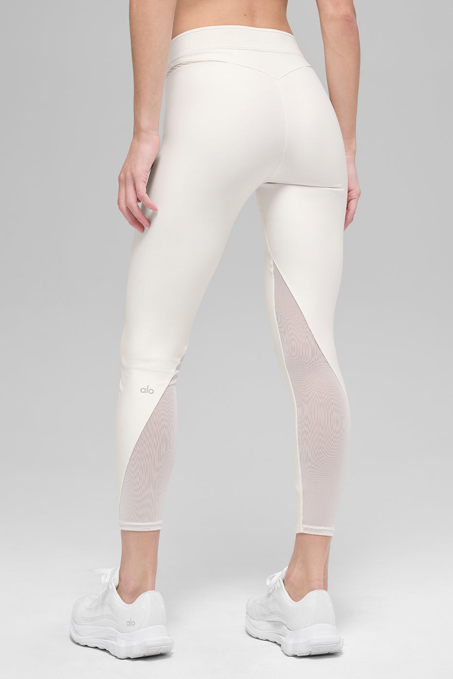 Alo Yoga Airlift High-Waist 7/8 Rebel Legging - Ivory - imagen 4
